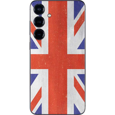 United Kingdom Flag Distressed Galaxy S25 Skin